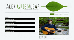 Desktop Screenshot of alexgreenleaf.com